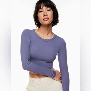 Aritzia Wilfred Free Go-To Cropped Longsleeve XS